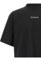 'New Balenciaga Back' T-shirt Black-grey