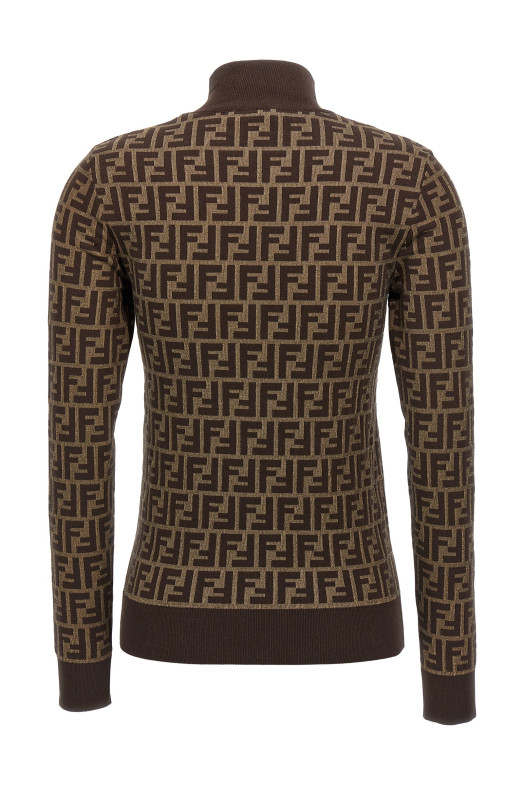 'FF' sweater Brown