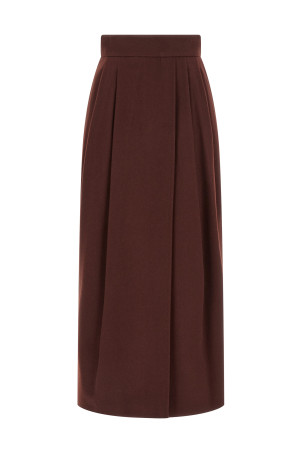 'Zattera' skirt Bordeaux