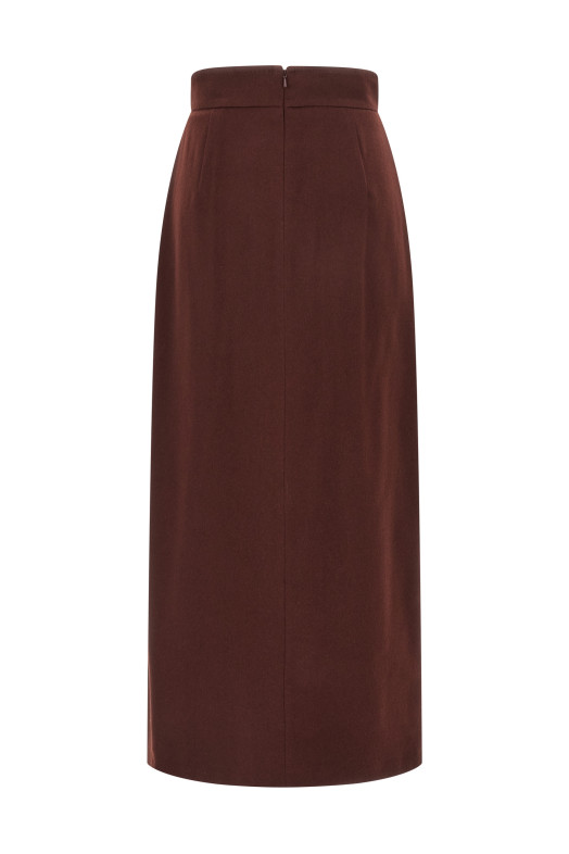 'Zattera' skirt Bordeaux