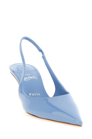 'Miss Z' slingback BLUE