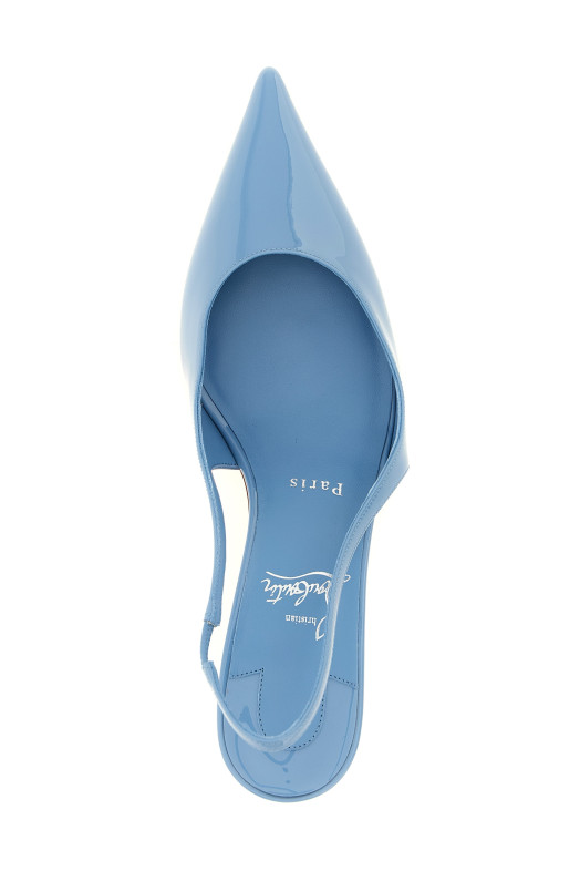 'Miss Z' slingback BLUE