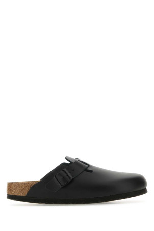 Black leather Boston slippers Black BIRKENSTOCK (060193)