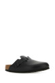 Black leather Boston slippers Black BIRKENSTOCK (060193)