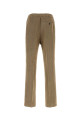 Cappuccino linen blend pant SALVATORE FERRAGAMO (144746793679)