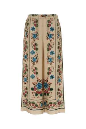 Printed silk Snack wide-leg pant WEEKEND (2615131032600)