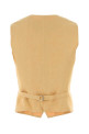Pastel orange linen Pace vest WEEKEND (2615151012600)
