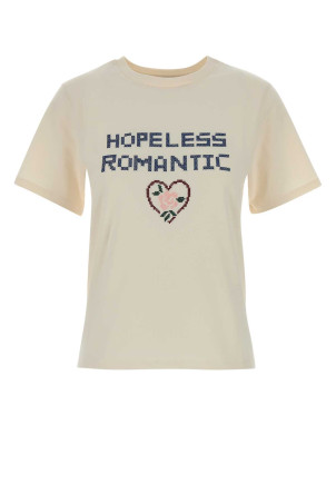 Cream cotton West t-shirt WEEKEND (2615971041600)