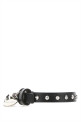 Black leather bracelet Black ALEXANDER MCQUEEN (5544671AC9Y)
