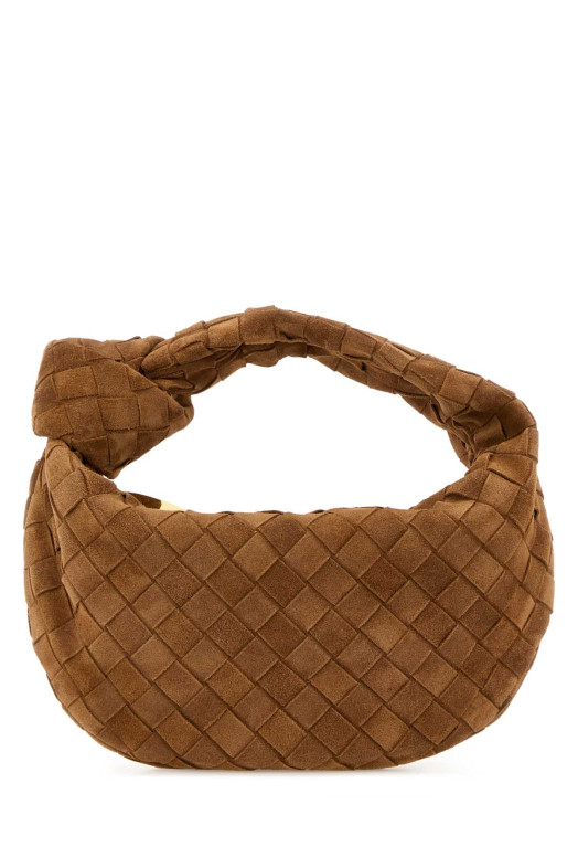 Camel suede mini Jodie handbag BOTTEGA VENETA (651876V5ZZO)
