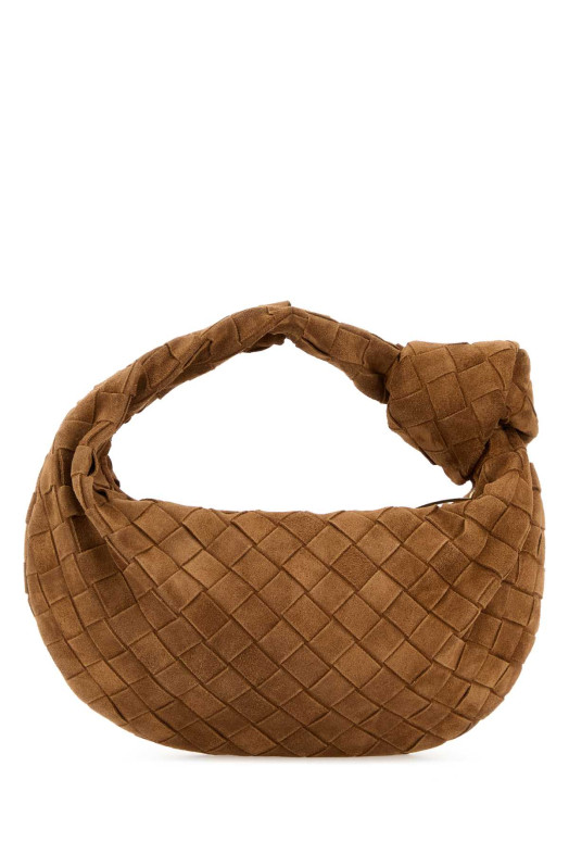 Camel suede mini Jodie handbag BOTTEGA VENETA (651876V5ZZO)