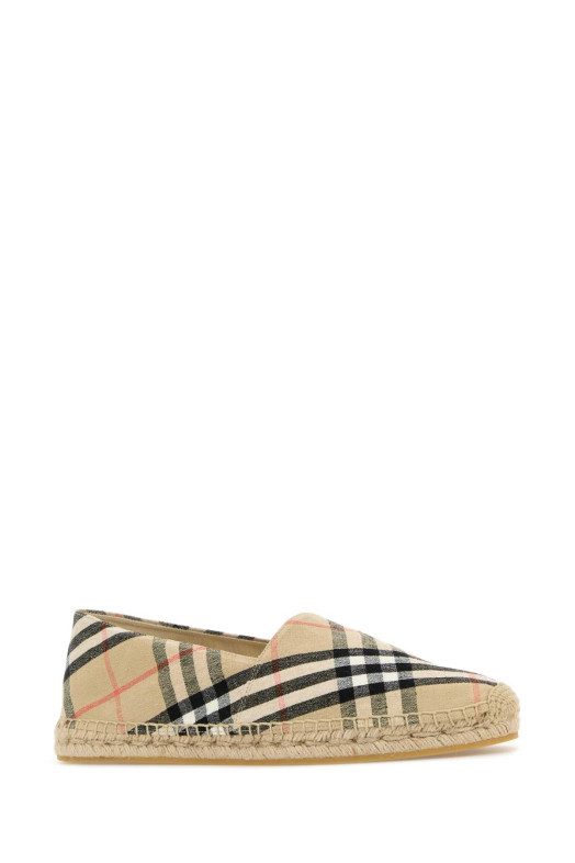 Embroidered canvas espadrilles BURBERRY (8109235)