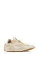 Ivory fabric and suede Orbit Flash sneakers Gray BOTTEGA VENETA (855200V65D1)