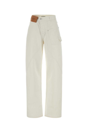 White denim jeans JW ANDERSON (DT0127PG1933)