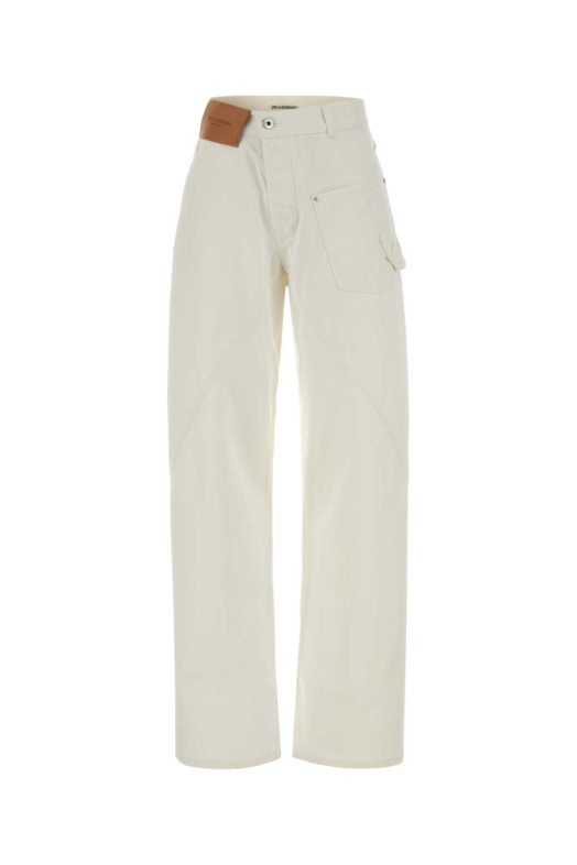 White denim jeans JW ANDERSON (DT0127PG1933)