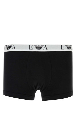 Black stretch cotton boxer set EMPORIO ARMANI (EM000259AF14131)