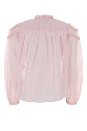 Pink cotton blend Christa shirt ISABEL MARANT ETOILE (HT0681FBB3J04E)