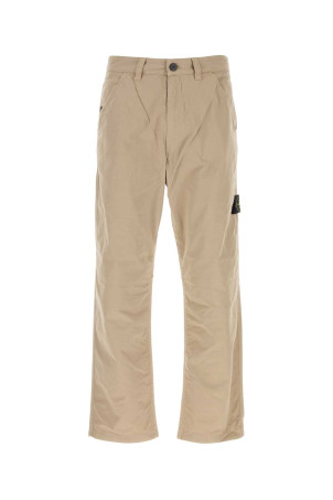 Beige cotton pant STONE ISLAND (L1S153100008S0298)