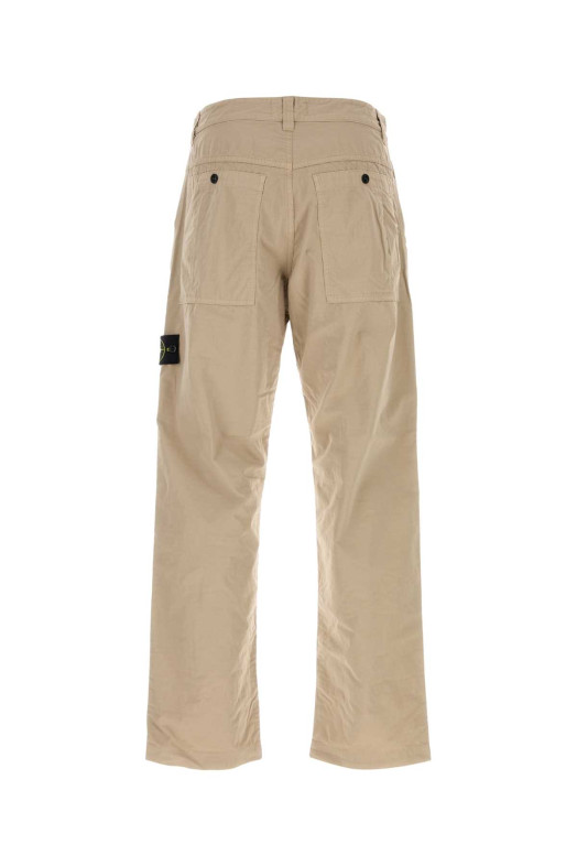 Beige cotton pant STONE ISLAND (L1S153100008S0298)