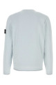 Pastel light blue cotton blend sweater Gray STONE ISLAND (L1S155100052S00B0)