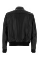 Black leather jacket TOM FORD (LBS086LMN035)