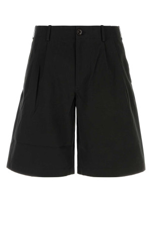Black cotton bermuda shorts OUR LEGACY (M2264PSB)