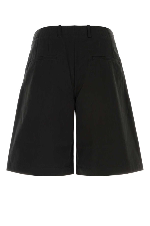Black cotton bermuda shorts OUR LEGACY (M2264PSB)