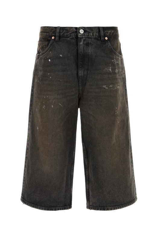 Black denim bermuda shorts OUR LEGACY (M2265CN)