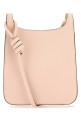 Pastel pink leather Mini Himmel Hobo crossbody bag MCM (MWHESAC01)