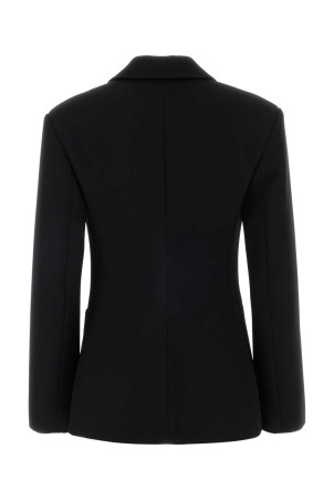 Black wool blend blazer Black LOEWE (S540Y03XBU)