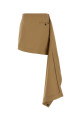 Beige cotton blend mini skirt Beige LOEWE (S540Y08XCS)