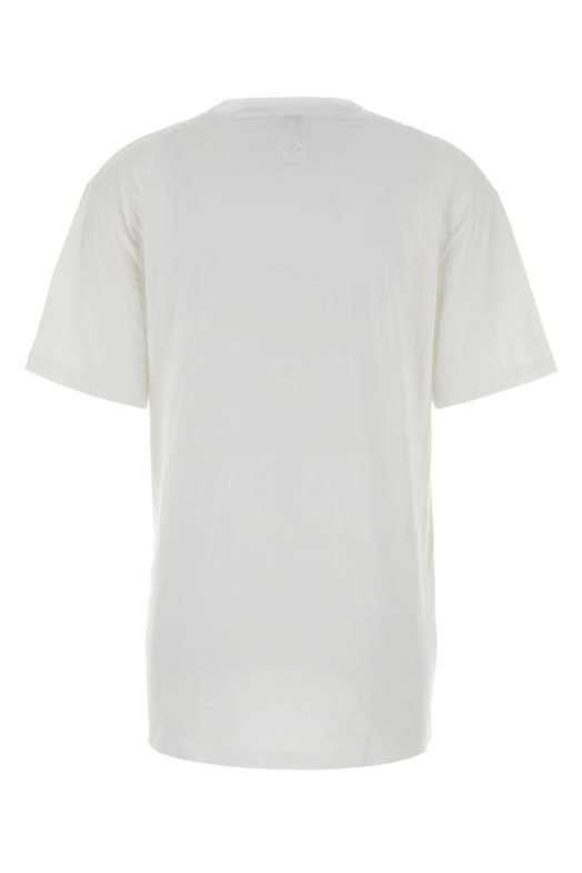 White jersey t-shirt White LOEWE (S540Y22X93)
