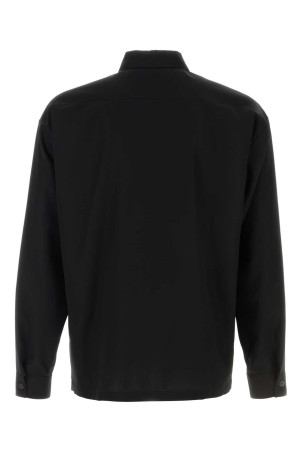 Black cotton shirt Black PRADA (SC855SOOO19AM)