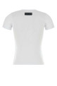 White cotton t-shirt MARINE SERRE (WTT012ACJER0008)
