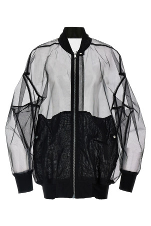 'Jumbo flight' bomber jacket Black
