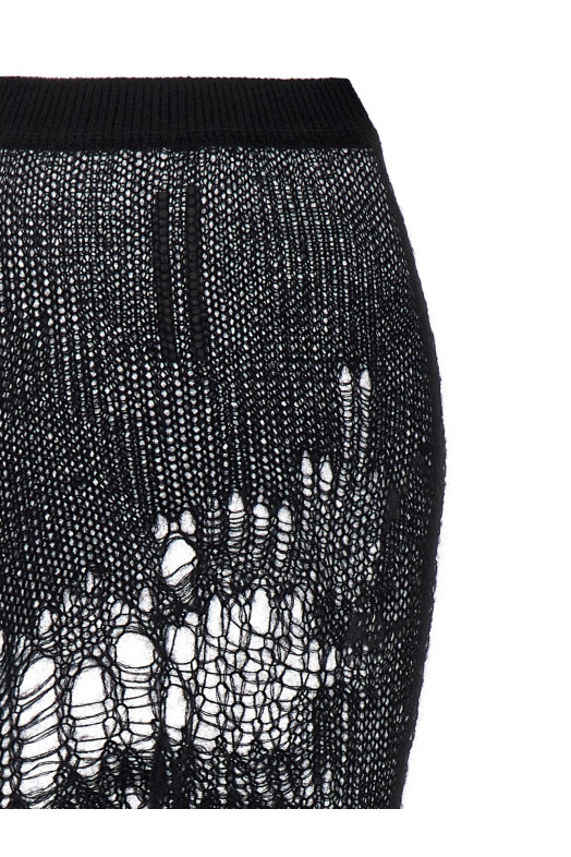 'Spider Ziggy' skirt Black