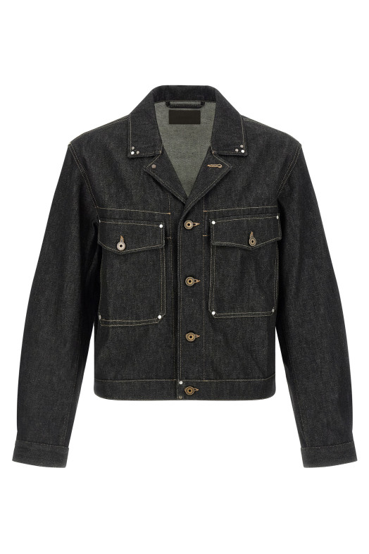 'Trucker' jacket Black