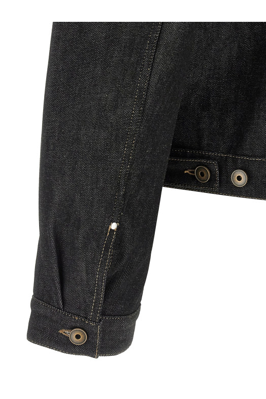 'Trucker' jacket Black