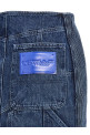 Мини-юбка для мотоциклисток Синяя OFF-WHITE (OWYF019S23DEN00145004500)