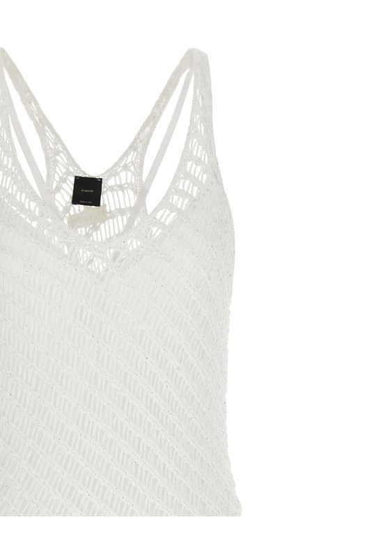 'Miraggio' dress White