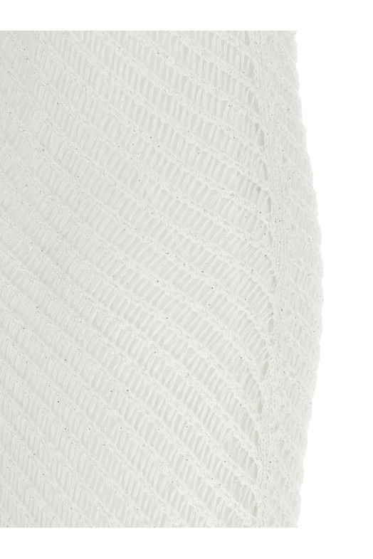 'Miraggio' dress White