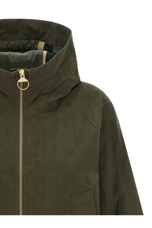 'Middlemarch' rain jacket Green