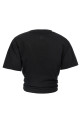 '01' T-shirt Black