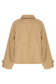 Cotton twill jacket Beige