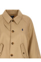 Cotton twill jacket Beige