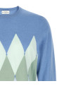Argyle sweater BLUE