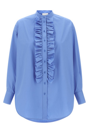 Ruches shirt BLUE