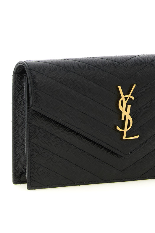 Mini ‘Envelope’ crossbody bag Black