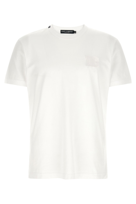 'DG' patch t-shirt White