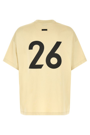 '26' T-shirt Beige
